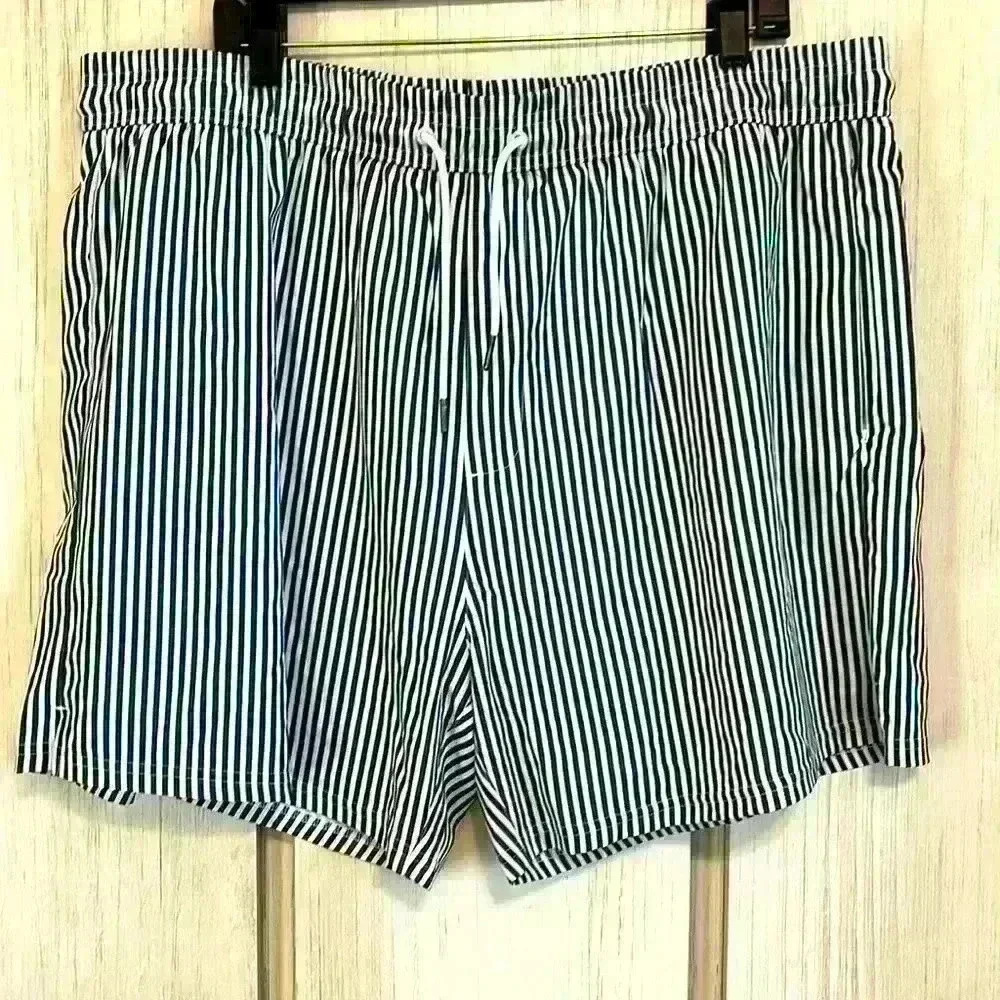 NWT BRISIRA Men's Quick Dry Swim Trunks -‎ Size 42 (4XL) with Pockets